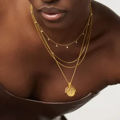 Interstellar Drop Choker Necklace