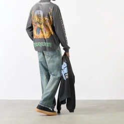 Outlet REPRESENT Iron Maiden Logo Long-Sleeved T-Shirt