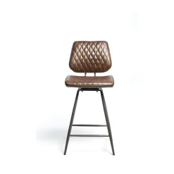 Isabella Bar Stool Dark Brown