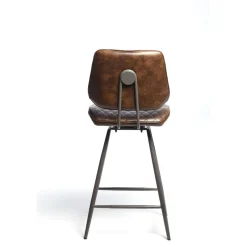 Isabella Bar Stool Dark Brown