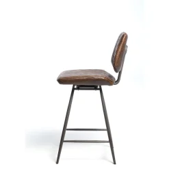 Isabella Bar Stool Dark Brown