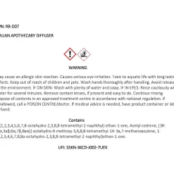 New MAX BENJAMIN Italian Apothecary Luxury Diffuser