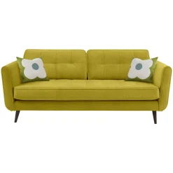 Outlet ORLA KIELY Ivy Large Sofa Liffey Yellow