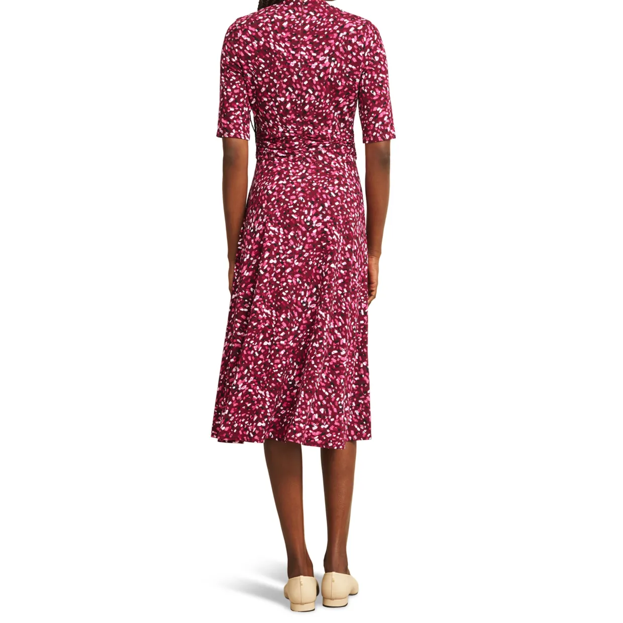 Jaci Printed Flared Dress