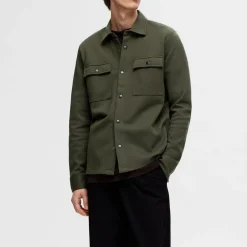 Discount SELECTED HOMME Jackie Button-Down Overshirt