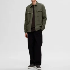 Discount SELECTED HOMME Jackie Button-Down Overshirt