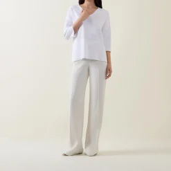 New JOSEPH RIBKOFF Jacquard Striped Sweater