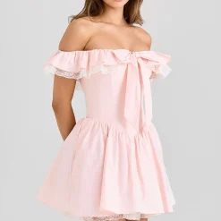 Discount HOUSE OF CB Jaide Off Shoulder Corset Mini Dress