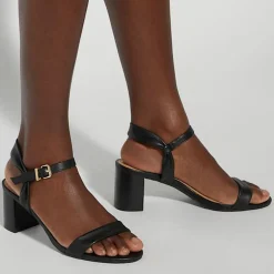 Jaliz Open Toe Block Heeled Sandals