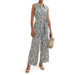 Janine Abstract Spot Jumpsuit