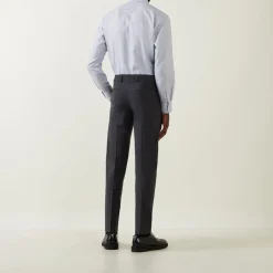 Jans Mid-Rise Straight Leg Suit Trousers