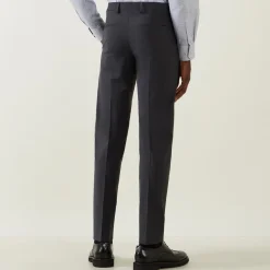 Jans Mid-Rise Straight Leg Suit Trousers