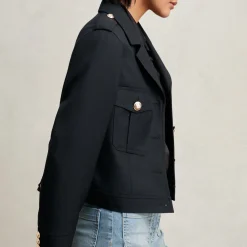 Jaque Wool Cropped Jacket
