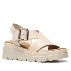 Fashion CARL SCARPA Jasmina Leather Wedge Sandals
