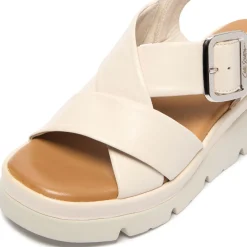 Fashion CARL SCARPA Jasmina Leather Wedge Sandals