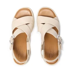 Fashion CARL SCARPA Jasmina Leather Wedge Sandals