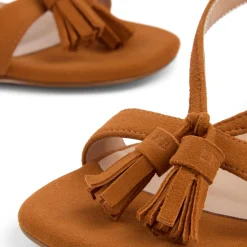 New LK BENNETT Jeanie Tassel Heeled Sandals