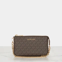 Best MICHAEL MICHAEL KORS Jet Set Wristlet Clutch
