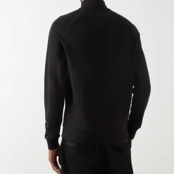 New FARAH VINTAGE Jim Logo Half-Zip Sweatshirt