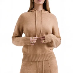 Fashion HOUSE OF CB Jionni Knitted Hoodie