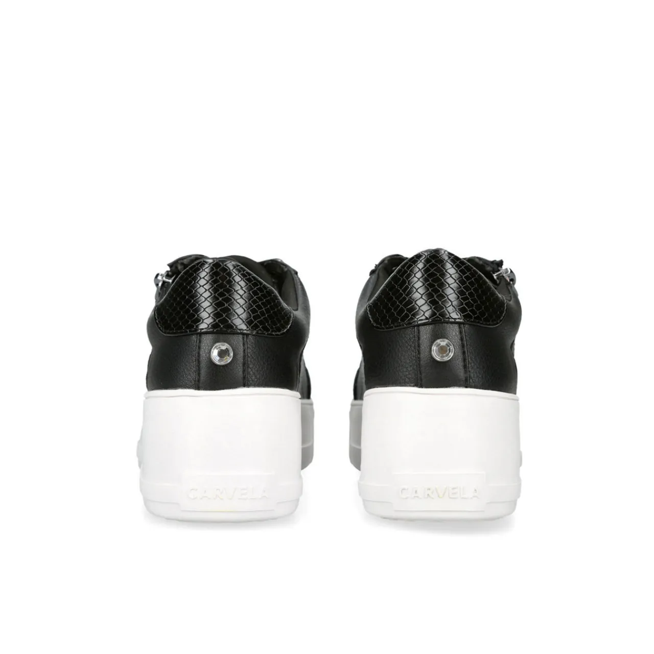 Clearance CARVELA Jive Side-Zip Flatform Trainers