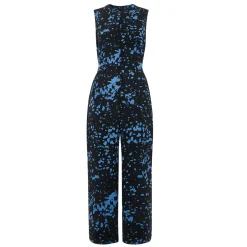 Josie Printed Zip-Up Jumpsuit