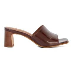 Fashion DUNE LONDON Jule Open Toe Heeled Mules