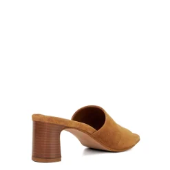 Jule Suede Heeled Mules