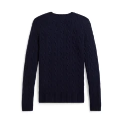 Clearance POLO RALPH LAUREN Julianna Pony Player Logo Cable Knit Sweater