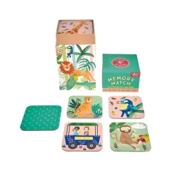 Outlet FLOSS & ROCK Jungle Memory Match Game