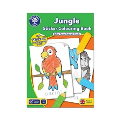 Discount ORCHARD TOYS Jungle Sticker Colouring Book