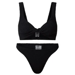 Fashion HUNZA G Juno Twist Two-Piece Bikini Set