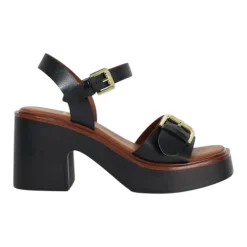New DUNE LONDON Jupiter Leather Platform Sandals
