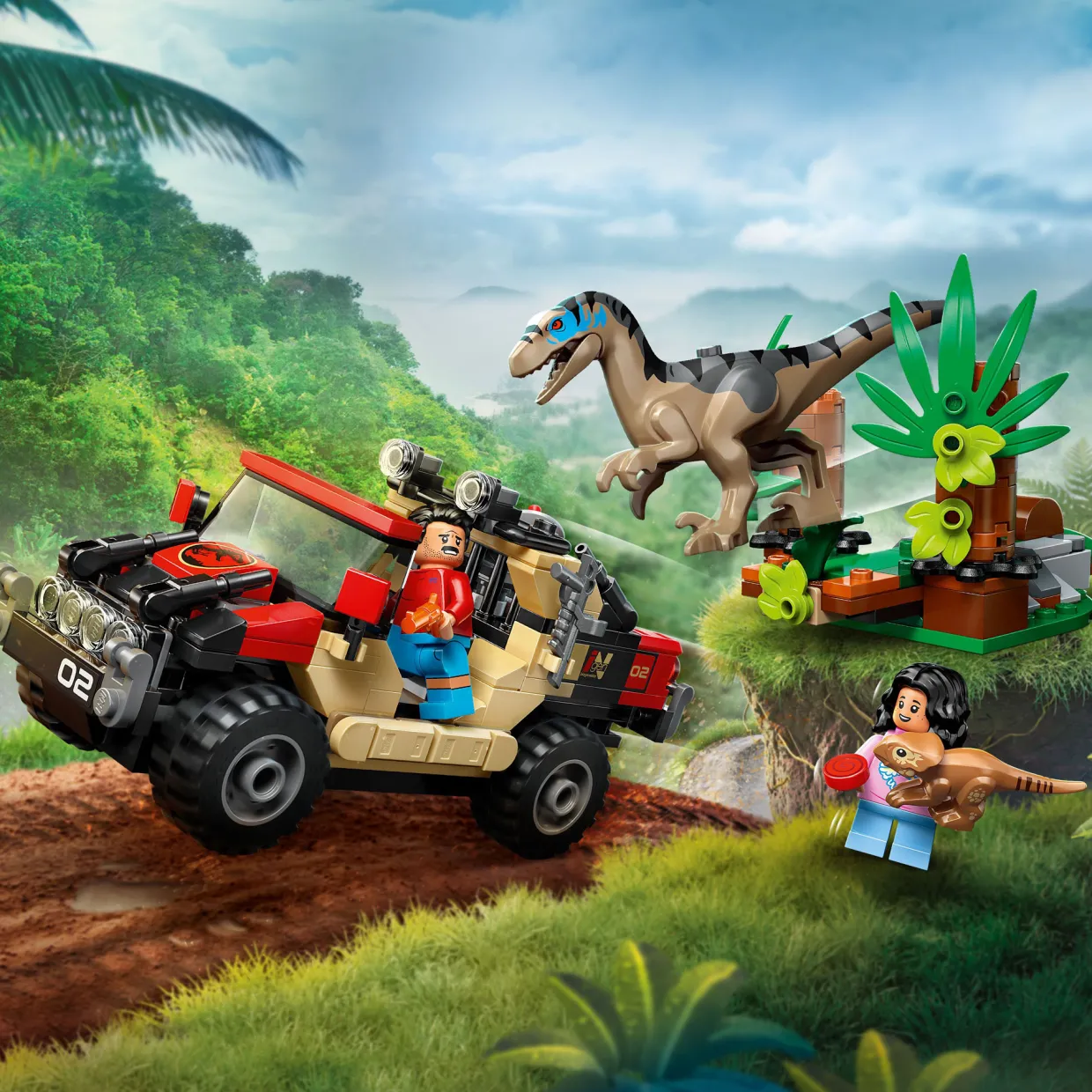 Jurassic World: Raptor Off-Road Escape