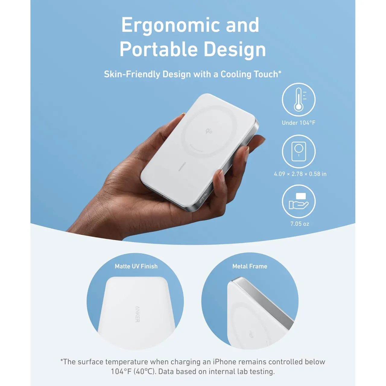 Sale ANKER 10k Slim Magnetic Power Bank