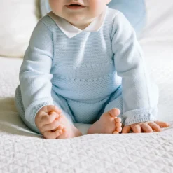 Hot EMILE ET ROSE Kaleb Knitted Bodysuit & Hat Two-Piece Set