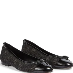 Best LK BENNETT Kara Tweed Toe Cap Ballet Flats