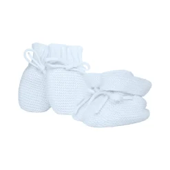 Kelsey Three-Piece Booties, Mitts & Bunny Gift Set