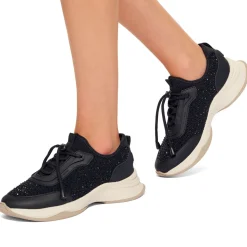 New KG BY KURT GEIGER Kelsie Knit Gem Trainers