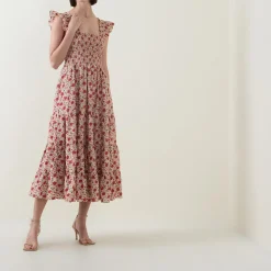 Kendall Floral Flared Dress