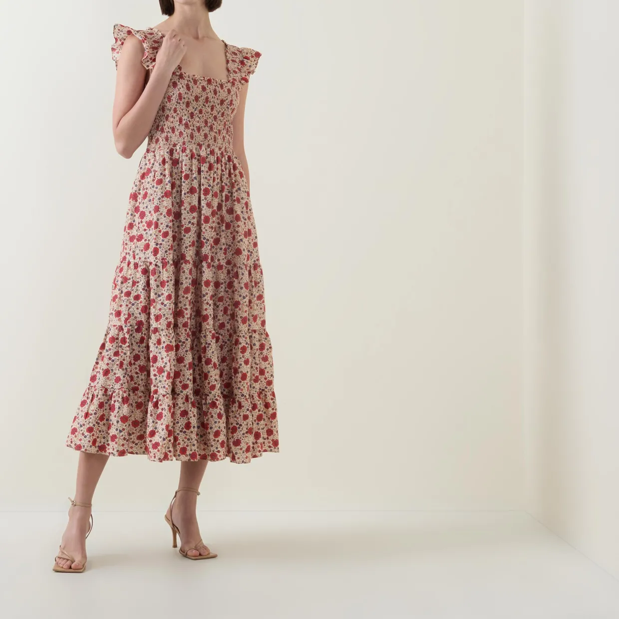 Kendall Floral Flared Dress