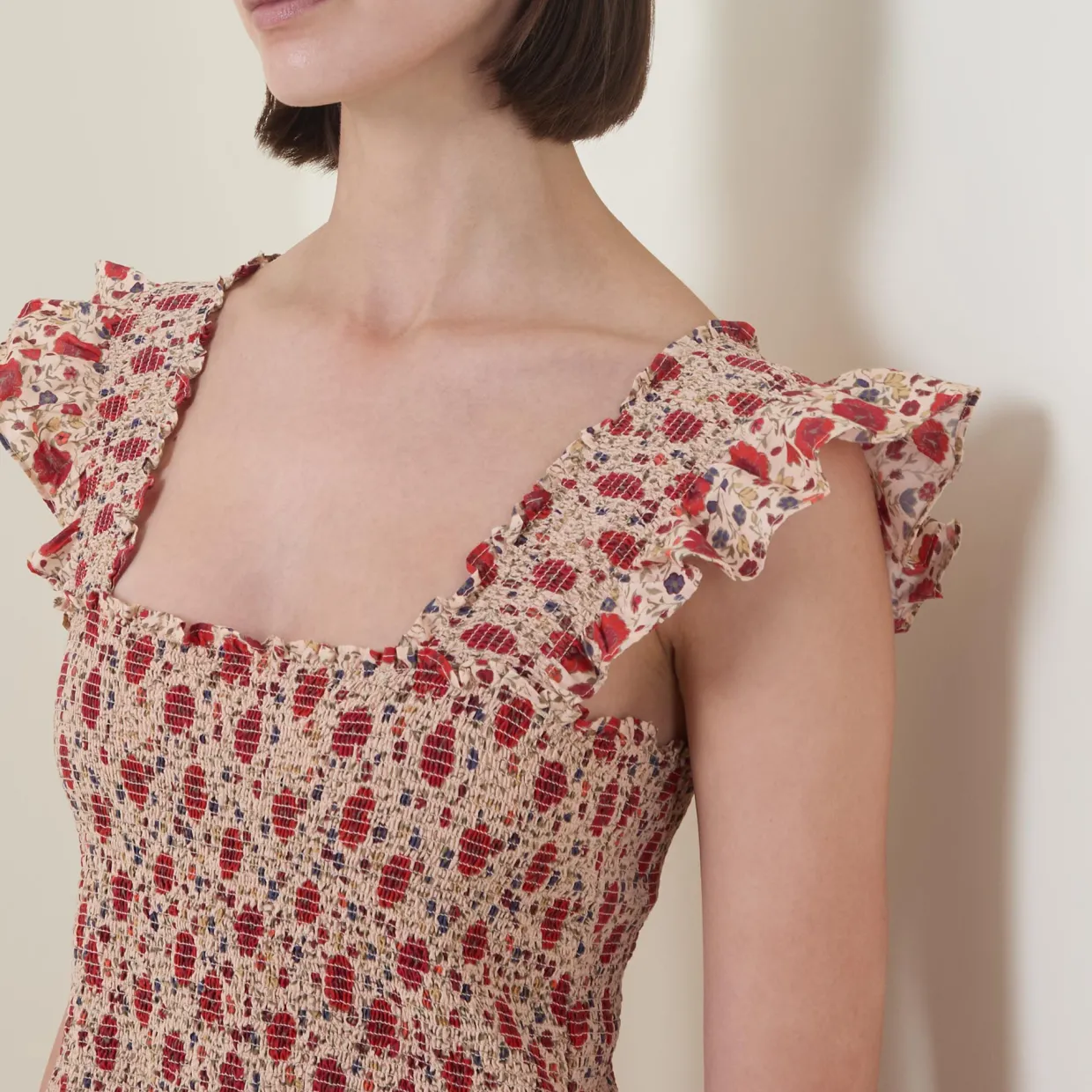 Kendall Floral Flared Dress