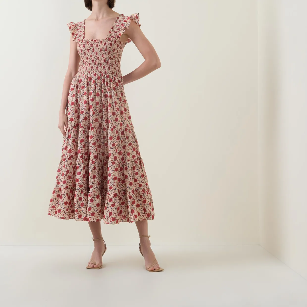 Kendall Floral Flared Dress