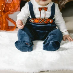 Outlet EMILE ET ROSE Kenneth Bow-Tie Bodysuit