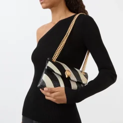 Discount KURT GEIGER LONDON Kensington Crystal Embellished Mini Crossbody Bag