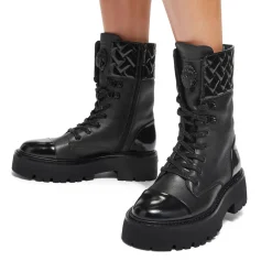 Online KURT GEIGER LONDON Kensington Cuff Lace-Up Boots