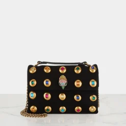 Hot KURT GEIGER LONDON Kensington Jewel Embellished Crossbody Bag