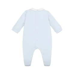 New EMILE ET ROSE Kent Embroidered Babygrow & Hat Two-Piece Set