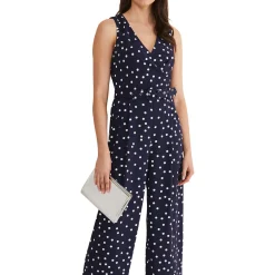 Outlet PHASE EIGHT Kenzie Dotted Print Sleeveless Jumpsuit