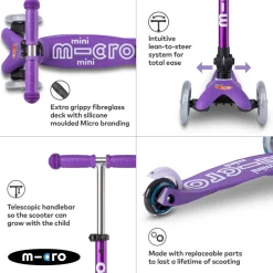 Kids Mini Micro Deluxe Foldable Scooter